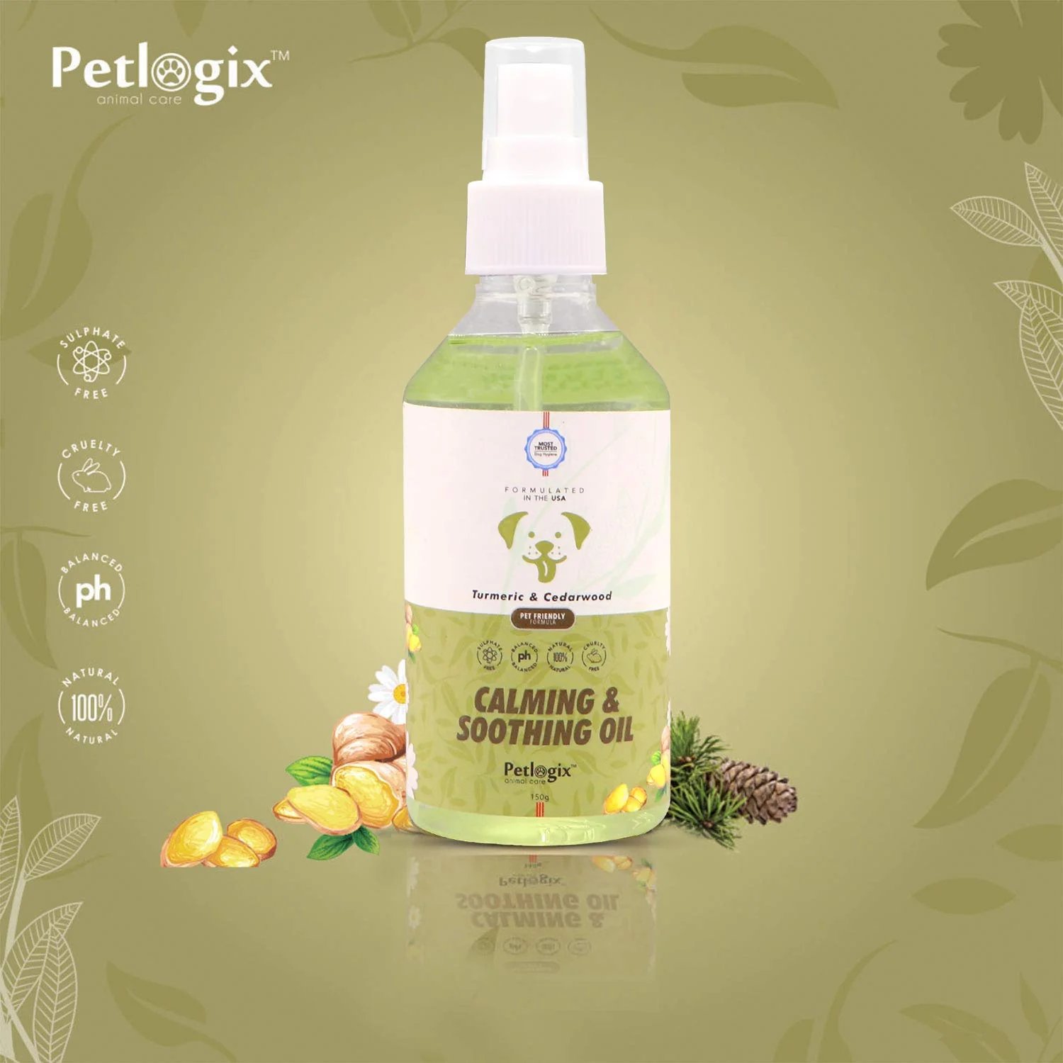 Calming & Soothing Oil For Dogs