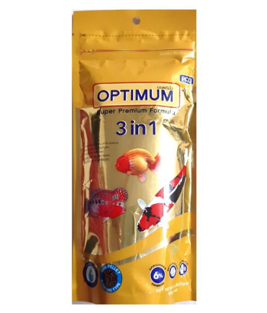 Optimum Gold 3 in 1 Feed – 100gm